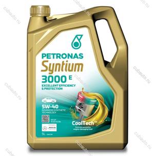 Масло моторное Petronas SYNTIUM 3000 E 5W40 5л. 70731M12EU